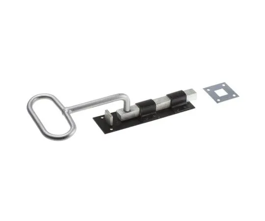 63-8065-17　RS PRO Steel Black Epoxy Door Bolt　894-6743