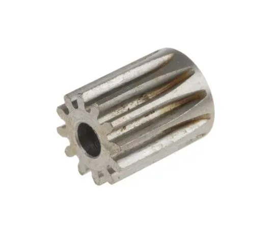 63-8055-76　RS PRO Steel 12 Teeth Spur Gear, 9.6mm Pitch Diam. , 11.2 Hub Diam. , 4mm Bore Diam.　878-7856