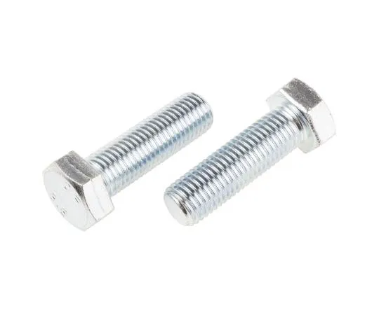 63-8081-89　Zinc Plated Steel Hex M20 x 65mm Set Screw　917-3065