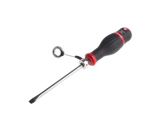 63-8074-42　Facom Slotted Ergonomic, SLS Screwdriver 7 mm Tip 150 mm Silicon Carbon　ANF8X150SLS