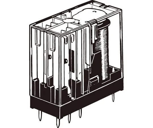 64-3358-88　［Discontinued］Power relay　G2R-2-ZDC100