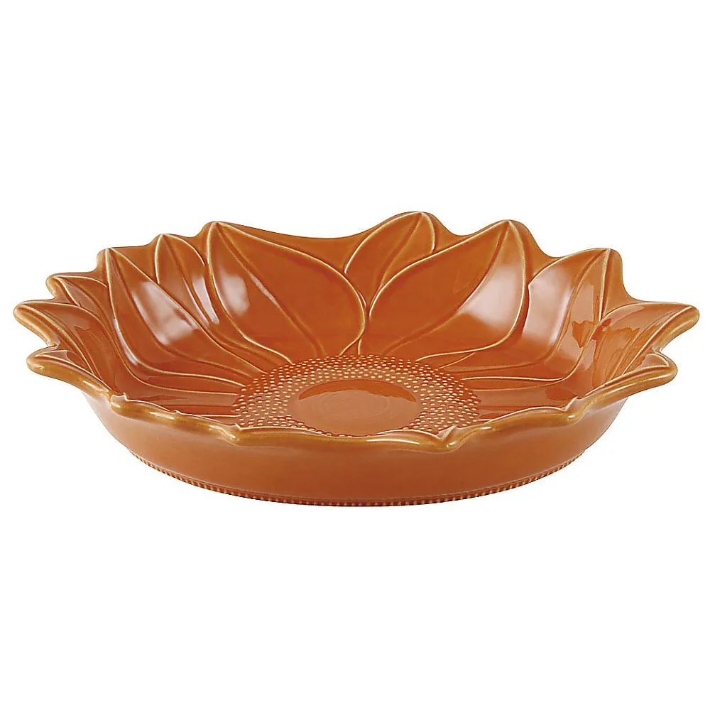 62-6823-60　［Discontinued］Oval Plate 32 cm Pumpkin