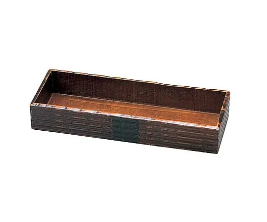 62-6729-95　［Discontinued］Wooden Yamato BOX Tochi 25 cm 85914770