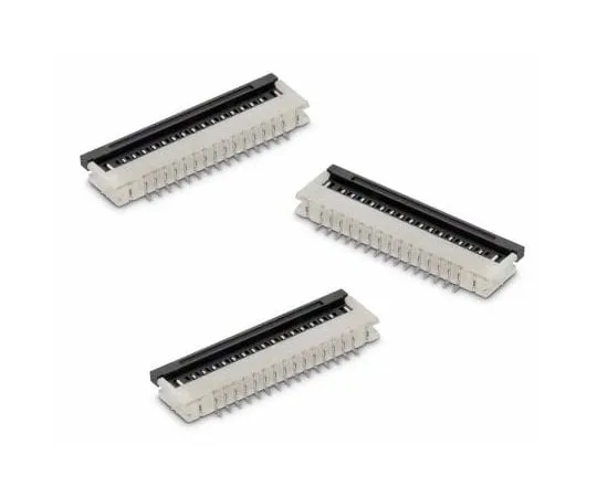 63-8359-89　Wurth Elektronik WR-FPC 1mm Pitch 12 Way Horizontal SMT Female FPC Connector, ZIF Bottom Contact　686112148922