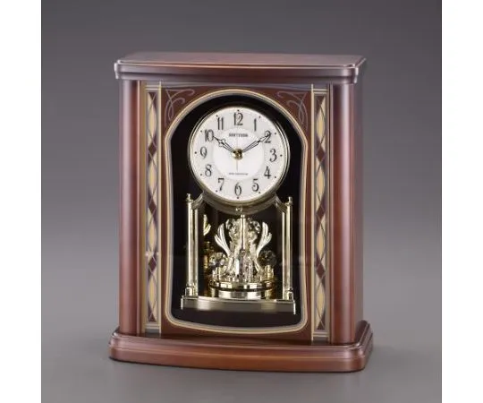 62-9156-18　［Discontinued］[Radio Wave] Table Clock　EA798CG-75