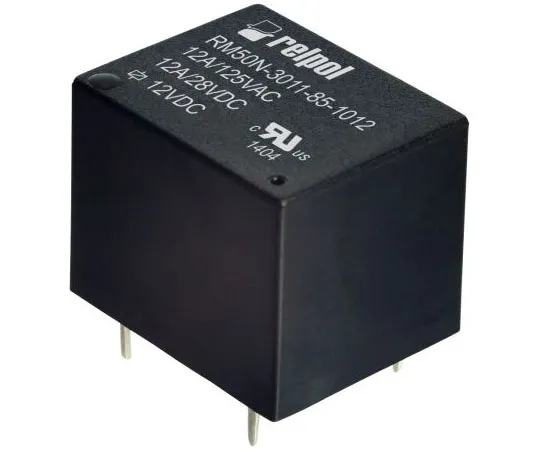 63-8409-62　Relpol Non-Latching Relay PCB Mount, 5V dc Coil, 12A　RM50N-3011-85-1005