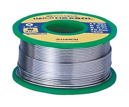 63-4926-41　［Discontinued］HEXSOL Lead-Free Winding Solder Wire Shape Wire Diameter 1 mm　FS600-03