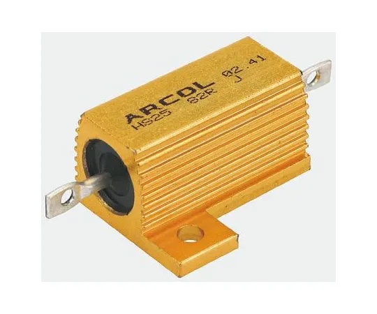 63-8346-42　Arcol HS15 Series Aluminium Ho***d Axial Wire Wound Panel Mount Resistor, 1.5Ω ±5% 15W　HS15 1R5 J