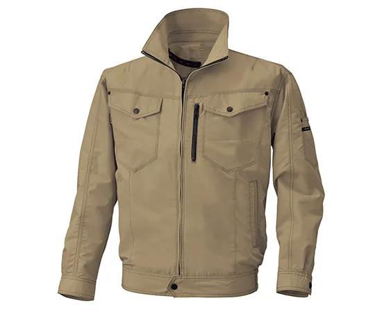 63-5377-72　［Discontinued］Long Sleeve Jacket Khaki S　BK6077-21-S