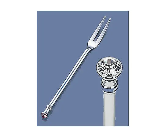 62-6721-19　［Discontinued］18-8 Jewelry Jime Folk Crystal