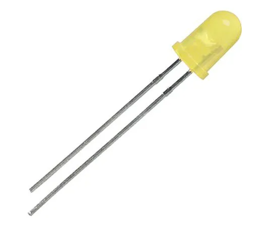 63-8398-32　2.6 V Yellow LED 5mm Through Hole, Lite-On LTL-307Y　LTL-307Y