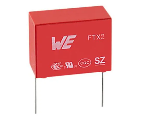 63-8379-14　Wurth Elektronik 180nF Polypropylene Capacitor PP 275V ac ±10% Tolerance WCAP-FTX2 Series　890324025025