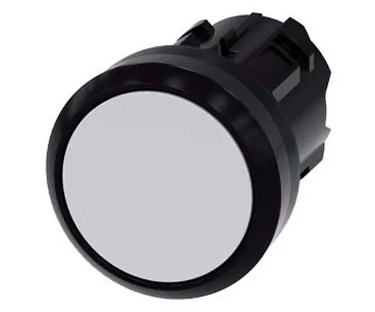 63-8436-59　Siemens SIRIUS ACT Series, White Push Button, Latching, 22.3mm Cutout　3SU1000-0AA60-0AA0