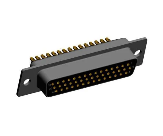 63-8431-63　Norcomp 780, SEAL-D Series Plug-In Mount, 44 Pin D-sub Connector Socket High Density　780-M44-203L001