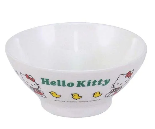 63-7201-57　［Discontinued］Melamine Children's Tableware New Kitty Rice Bowl (Body) MC-1　0382060