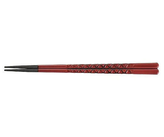 62-6727-17　［Discontinued］PBT Kikko Chopsticks (10 pcs) Negoro 24 cm 90030854