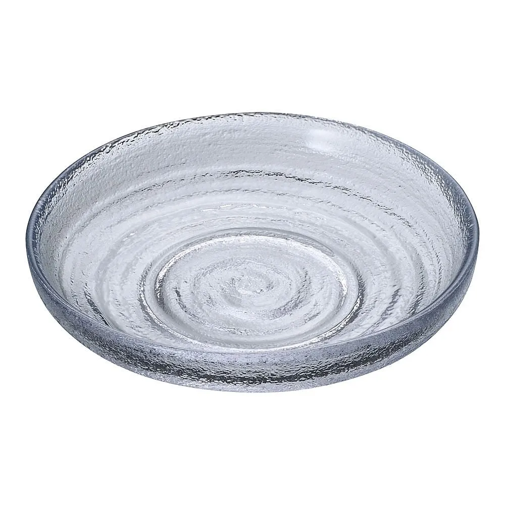62-6845-79　［Discontinued］Glass Japanese Cuisine Awaji Line Small Plate