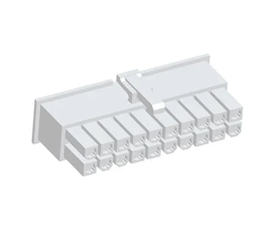 63-8375-75　TE Connectivity VAL-U-LOK Female Connector Housing, 4.2mm Pitch, 20 Way, 2 Row　2-2296205-0