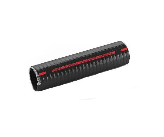 63-8443-49　Merlett Plastics PVC Flexible Tube, Black, 42.5mm External Diameter, 10m Long, Reinforced, 100mm B*** Radius,　265032RS10