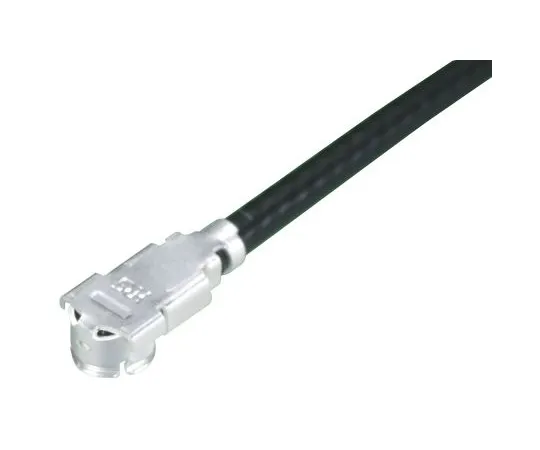 63-9673-61　Hirose Black Male U.FL to Male U.FL Ultra-Fine Coaxial Cable, 50 (DC → 6 GHz) Ω, U.FL Series　U.FL-2LP-088K2T-A-(200)