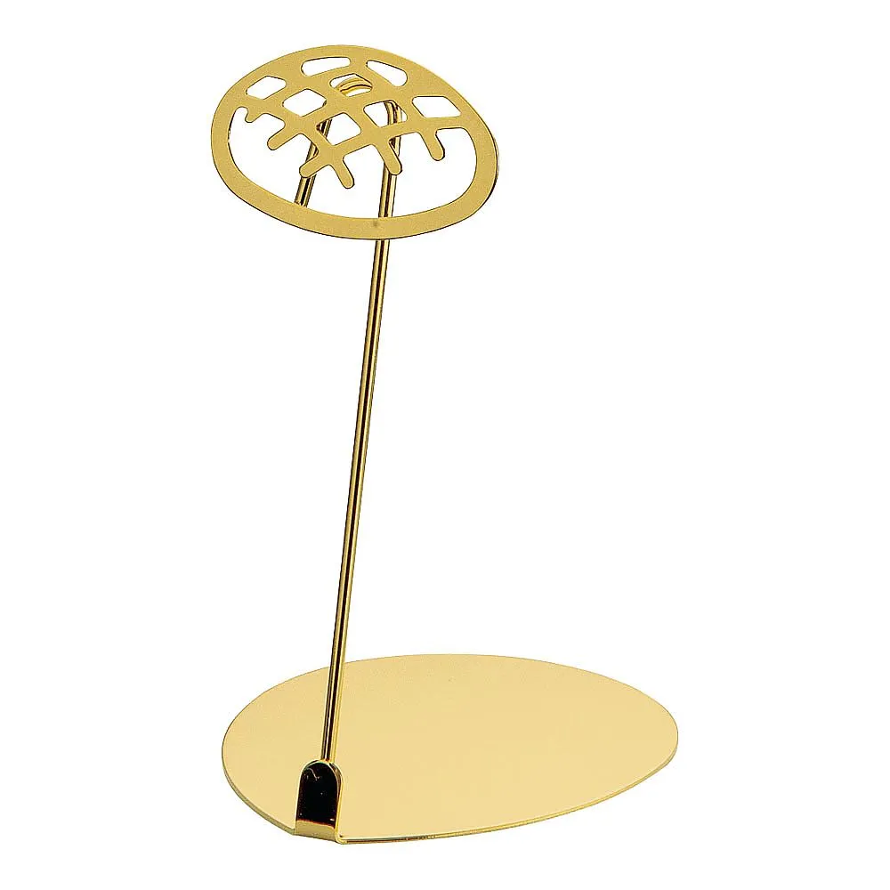 62-6582-89　［Discontinued］Bakery's POP Stand Melon Bread 10 cm Gold