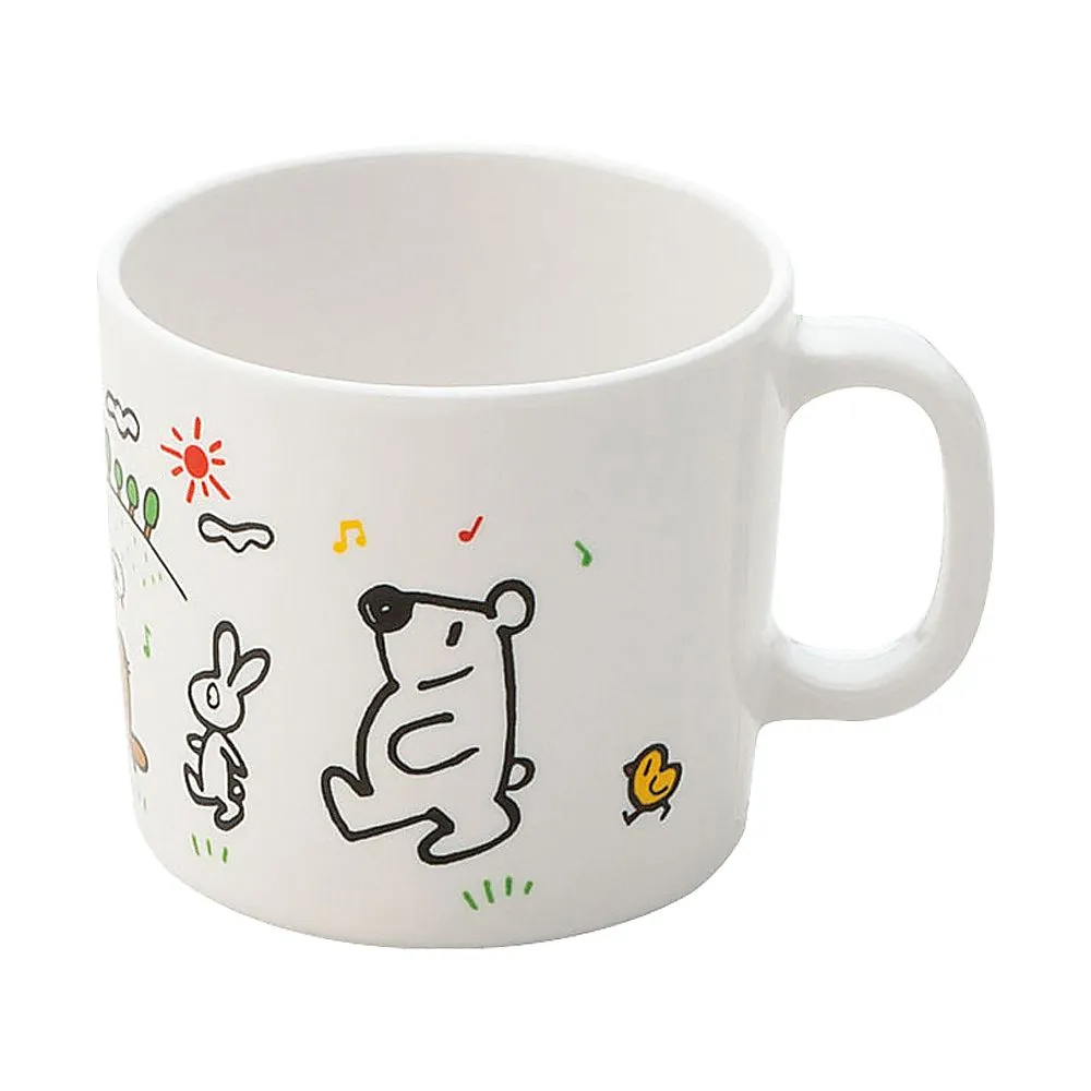 62-6855-79　［Discontinued］Melamine Children's Dish "Brisabonita" Mug (Large)