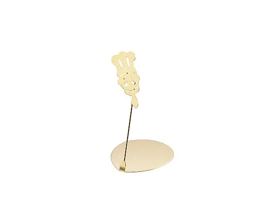 62-6768-83　［Discontinued］POP Stand Primo Chef 10 cm Gold