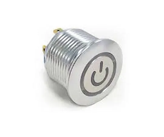 63-8383-33　TE Connectivity Double Pole Double Throw (DPDT) Latching Green LED Push Button Switch, IP67, 19.2 (Dia.)mm, Panel　AV1921P612Q04