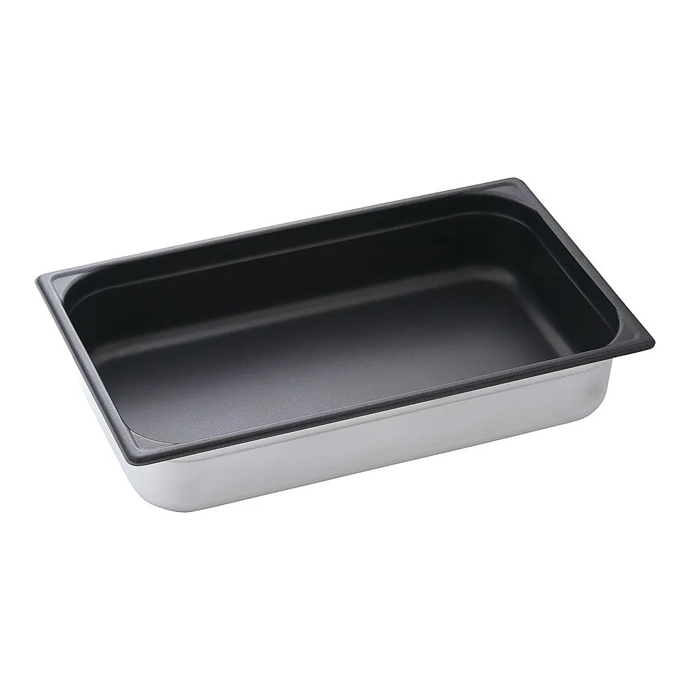 62-6361-81　［Discontinued］Aluminum Nonstick Hotel Pan 1/1 x 100 mm Meister