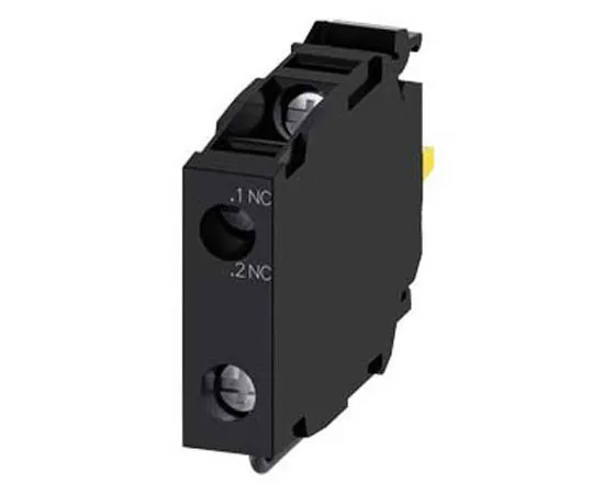 63-8437-11　Siemens SIRIUS ACT Contact Block NC 5 → 500 V ac/dc Screw terminal　3SU1400-1AA10-1HA0
