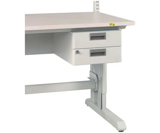 63-8442-53　Treston Ltd White 2 Drawer Unit, 220mm x 300mm x 454mm　859340-49
