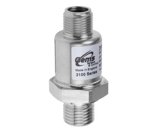 63-9687-36　Gems Sensors Gauge for Air Fluid, Hydraulic Fluid, Hydraulic Oil, Oil Pressure Sensor, 16bar Max Pressure Reading , 8　3100S0016G01E000