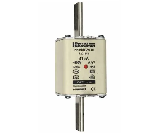 63-9672-93　Mersen 315A 2 NH Centred Tag F***, gG, 500V ac　K219820C