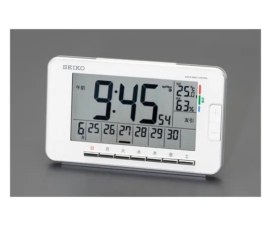 62-9156-35　［Discontinued］[Radio Wave] Table Clock　EA798CS-68