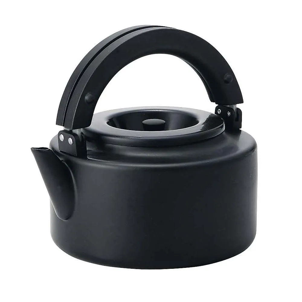 62-6526-31　［Discontinued］Hollow Flat Kettle FK-22 Black