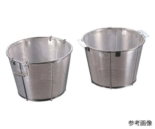 62-8179-36　［Discontinued］BK 18-8 Punch Brewing Fried Rice Basket 36 cm Hole φ1 mm Handle A