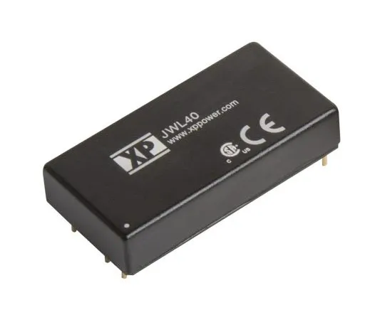 63-8356-90　XP Power JWL40 40W Isolated DC-DC Converter Through Hole, Voltage in 9 → 36 V dc, Voltage out 12V dc　JWL4024S12