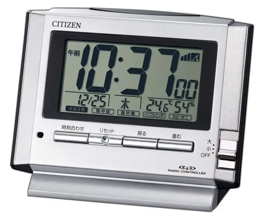 62-9156-23　［Discontinued］[Radio Wave] Table Clock　EA798CG-80