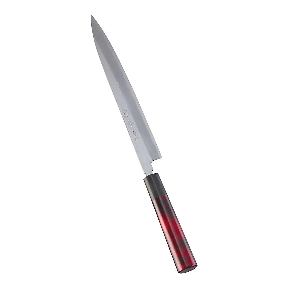 62-6407-82　［Discontinued］Kabuki Harmony Hocho-Chushu-Yanagi Blade 24 cm Akane