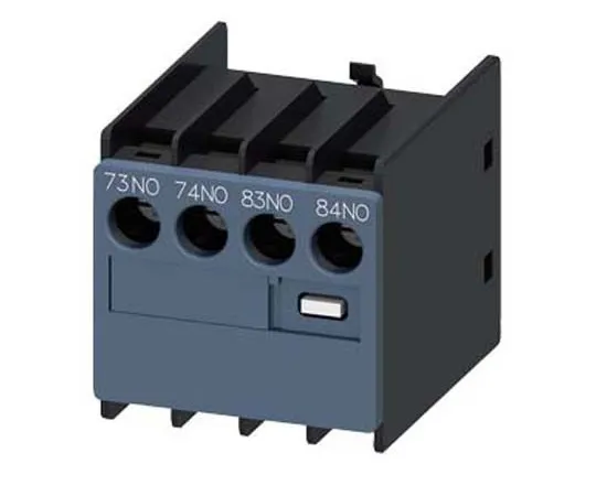 63-9682-19　Siemens Sirius Innovation 3RH29, NO/NC (2), Auxiliary Switch Block, Snap-On, 10 A　3RH2911-1LA20