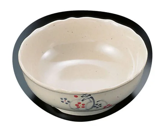 62-6849-35　［Discontinued］Melamine "Karin" round sashimi bowl　M-310-K