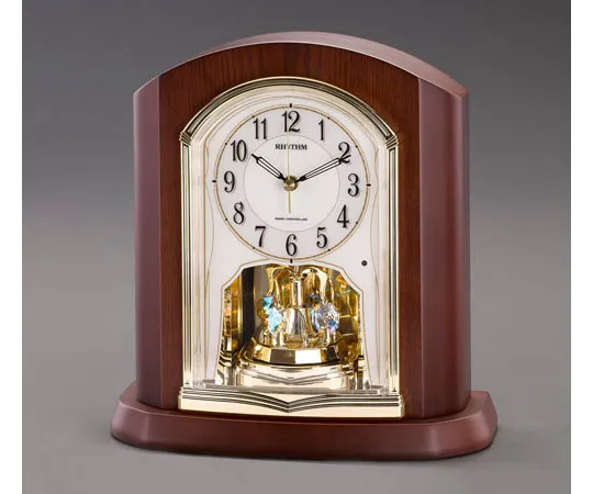 62-9156-19　［Discontinued］[Radio Wave] Table Clock　EA798CG-76