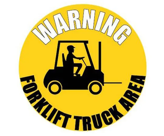 63-9691-53　RS PRO Warning (English) Vinyl　136-6408