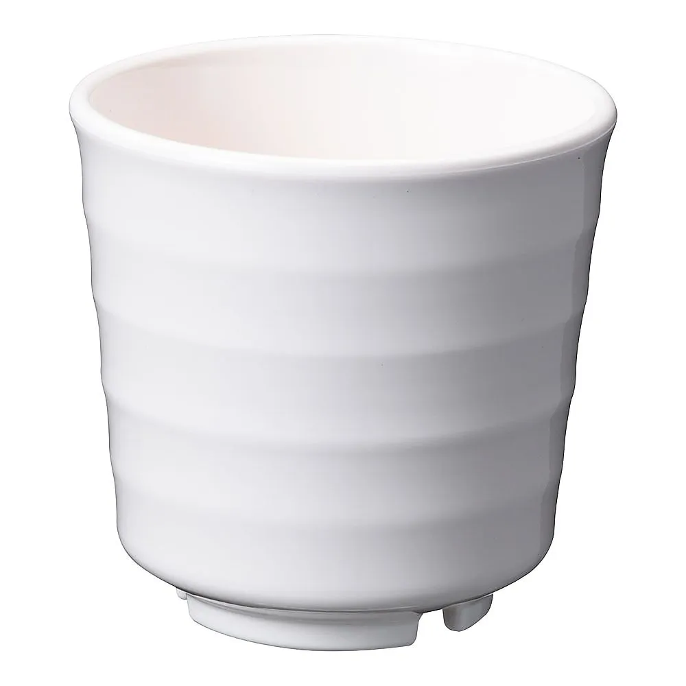 62-6858-59　［Discontinued］Heat Resistant ABS Batai Yunomi White 12045740