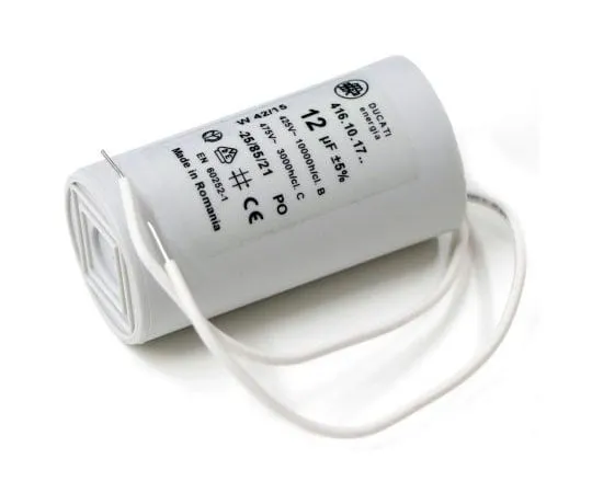 63-8428-11　Ducati Energia 12μF Polypropylene Capacitor PP 450V ac ±5% Tolerance Plug In 4.16.10 Series　4.16.10.17.06