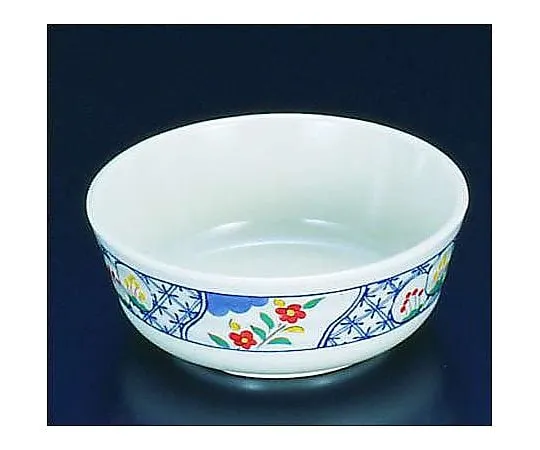 62-6850-46　［Discontinued］Melamine "Sometsuke" shallow small bowl　SK-11B