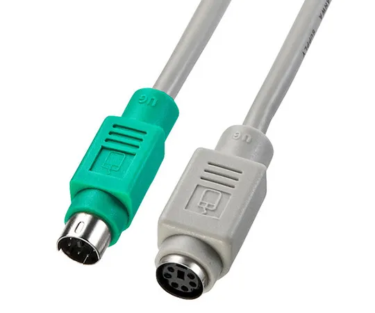 63-3192-70　［Discontinued］PS/2 mo*** extension cable (2 meters)　KB-MAE2K