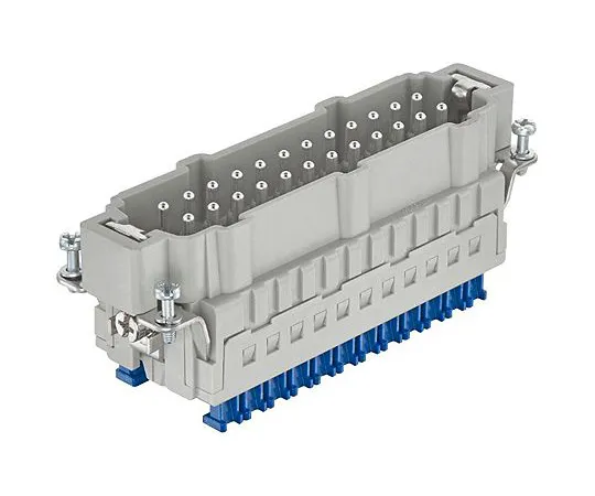 63-9676-20　Han ES Press Series size 48 B Panel Mount Connector Insert, Male, 48 Way, 16A, 500 V　09330242688