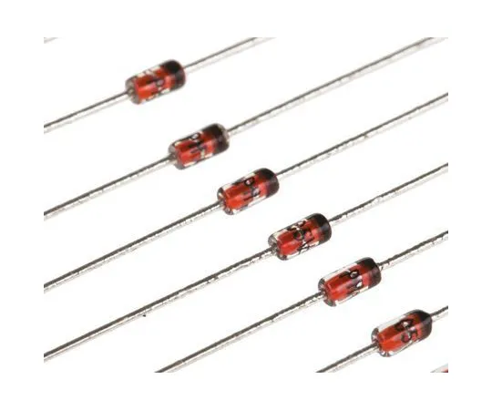 63-9686-30　Nexperia, 3V Zener Diode ±2 %, ±5 % 500 mW Through Hole 2-Pin SOD27 (DO-35)　BZX79-C3V0,133