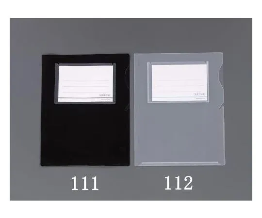 62-9152-07　［Discontinued］Clear Holder with Pocket (Half Welding Specifications)　EA762CB-112
